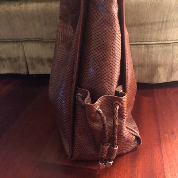 Michael Kors Collection Python Tote Bag - Picture 3 of 8